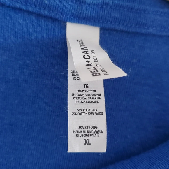 Men's Blue Hoodie Sweatshirt with Pumpkin logo Size XL - Picture 4 of 9